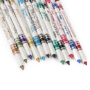 12 Eyeliner Waterproof Eye Liner Pencil Pen Make Up Beauty Comestic Fancy
