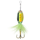 Sequin Spoon wobble Fishing Lures Spinner Baits CrankBait Bass wobbler Tack U6Y5