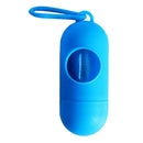 8 Pieces Refillable Dog Poo Bag Dispensers Carrier Case + Garbage Bags