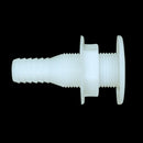 3/4 inch Plastic Thru-Hull Bilge Pump and Aerator Hose Fitting for Boa DAR