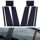 6x/set Car Window Door B-pillars Trim Posts Cover fit for BMW 3 Series E90