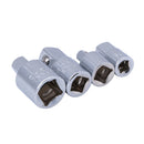 4pcs Sleeve Variable Square Adapter Large In The1/2 3/8 1/4 Conversion Head