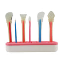 Silicone_Flower Shape Makeup Brush Organizer/Holder Lipstick Holder Case_Storage