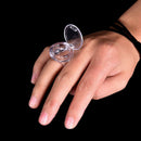 Pigment Tattoo Ink Cup Ring-Holder Permanent Microblading Eyebrow Makeup Tool