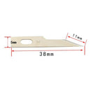 5xCraft Hobby with Protective Caps, 25 Pcs Replace Blades for Art Work Cutting