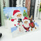 Santa Claus 5D DIY Special Shape Part Drill Diamond Greeting Card (HK204)