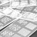 Sexy Nail Art Stamp Stamping Stamper Kit Stencil Template Plate Set Tools New