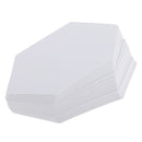 100pcs 79mm Hexagon English Paper Piecing Quilting Tool Patchwork Template