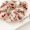 5x Elegants Womens Girls Floral Scrunchies Hair Band Elastic Hair Rope Ring Updo