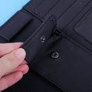 Black Multifunctional Sun Visor Pouch CD Cards Tickets Glasses Holder Bag Pocket