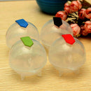 8pcs Ice Brick Mold Party Bar Tray Cube Round Sphere Ball Maker Mould K JJS