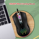 DM6809 Lightweight Computer Laptop 3200dpi Mice Wired RGB Office Gaming Mouse