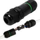 Waterproof Connectors 3 pin IP68 10A Electrical Wire Cable LED Light Connector U