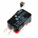 Mini Limit Switch Long Hinge Roller Lever Arm SPDT Snap Action LOT - Red andQ6V8