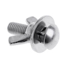 2 Stainless Steel Butterfly Backplate Wing Nuts Bolts Screws Sets for Dive