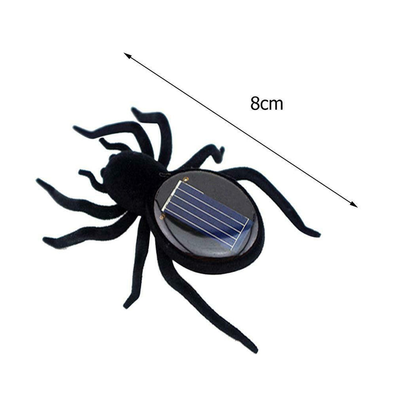 Solar Vibrates Forward Plastic Simulation Insect Kids Toys (Solar Spider)