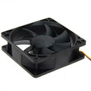 Mute 80mm Computer PC Case 3/4 Pin Cooling Fan with Screw Pad for PC CUP