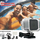 17pcs Waterproof Case Protecting Bottom Frame for GoPro Hero 4/5 Session