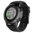 26mm Silicone Watch Band Strap for Garmin Fenix 6X/5X/5X Plus/3 (Black)