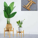 Wooden Flower Stand Window Balcony Desktop Mini Flower Pot Holder Pot Displ P1R3