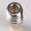 Metal N Female jack to SMA Female plug straight RF connector adapter  JR