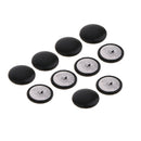 10Pcs Faux Leather Covered Upholstery Buttons 2.5cm