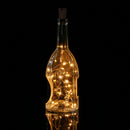 LED Wine Bottle Lamp Cork Shaped String Lights for Christmas (Yellow)