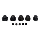 5x RC Steel 13T 14T 15T 16T 17T Pinion Motor Gears for 1:8 RC Car Buggy