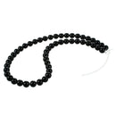 8mm Round Black Onyx Precious Loose Beads of Semiprecious Stones