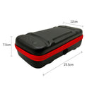 Portable Travel Carrying Case with 10 Game Cartridges and Holder for Ninten