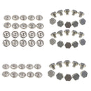 20x Spinning Top Metal Performance Tips Parts Bolts Screws Heads Pack Fight Toys