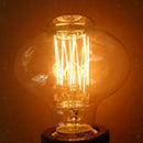 2pieces Edison Light Bulb Decor for Hotels Karaoke Restaurant Cafe 220V-240V