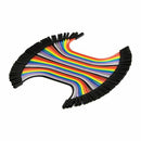 80 Piece Female to Female Solderless Ribbon Dupont Jumper Wires (4 and 8 In