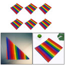6 x Rainbow Bandana Pride Stripe Headband Headscarf Accessory Hair Festiv XVB