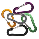 5pcs/set Outdoor Sport Carabiner Camping Safety Buckle Keychain Hiking H Gw