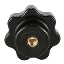 Screw of the female thread of diameter 6 mm type of fastening black star kn Y9K9
