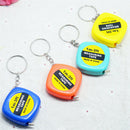 2X Easy Keychain Retractable Ruler Tape Measure Small Mini Portable Pull Rulâ„–[