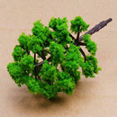 10 Pieces Train Sides Tree Sets Decorative Accessories
