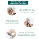 Stainless Steel Feet Removal Dead Skin Cutter Trimmer Pedicure Foot Care Tool