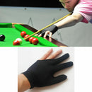 Black 3 Fingers Billiard Glove Pool Cue Stick Snooker Left or Right Hand 1pc New