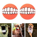 Indestructible Dog Balls( 2-Pack,Random Color )- Tough Strong & Non-Toxic Chew