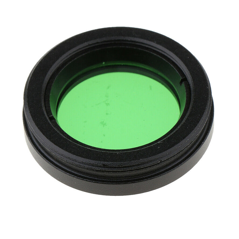 1.25inch Moon Planetary Filter, Green Glass Lens Transmission Cuts Glare & Light