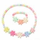 Girl Baby Toddlers Necklace&Bracelet Flower Kids Gift Party Jewelry Baby  M&O