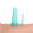4Pcs Massage Cans Vacuum Cupping Silicone For Face Massage Cans Massager  3C
