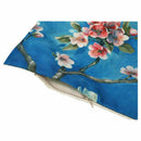Hand painted oil painting cherry blossom branch bird pillow car sofa cushio O8I4
