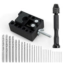 Hand Drill Set, 25 Precision Needle Hand Twist Drills (0.5-3 Mm) And Wood,  S1I6