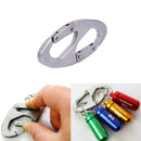 1Pc MD Climbing Hanging Buckle Snap Clip Hook Keychain Carabiner 8 font ShapeJ&M