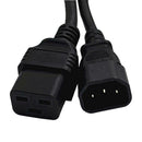 IEC320 C14 Plug To C19 10A To 16A UPS DATA AC Power Adapter Cable