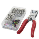 2018 Colorful Eyelet Buckles Snap Fasteners Buttons Press Studs Fixing Tools