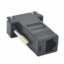 Maikou Rj45 To Vga Extension Extender Cord Male To Lan Cat5 Cat5E Rj45 Ethe